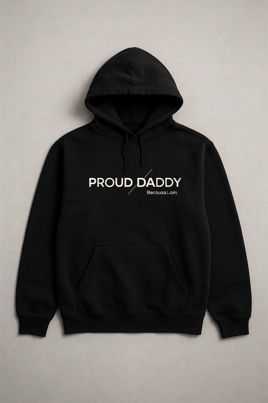 schwarzer Hoodie